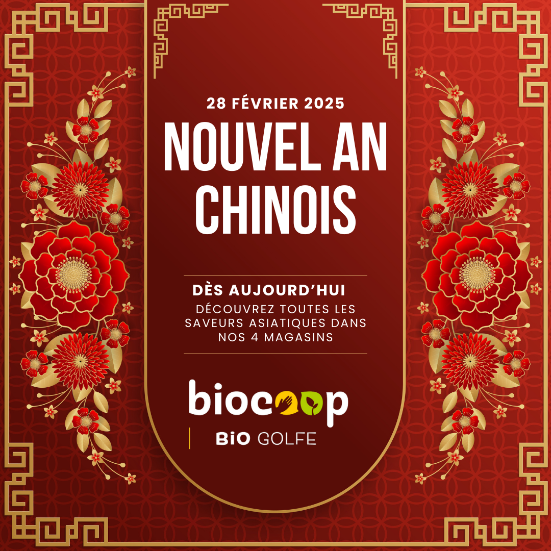 Nouvel an chinois Bio Golfe