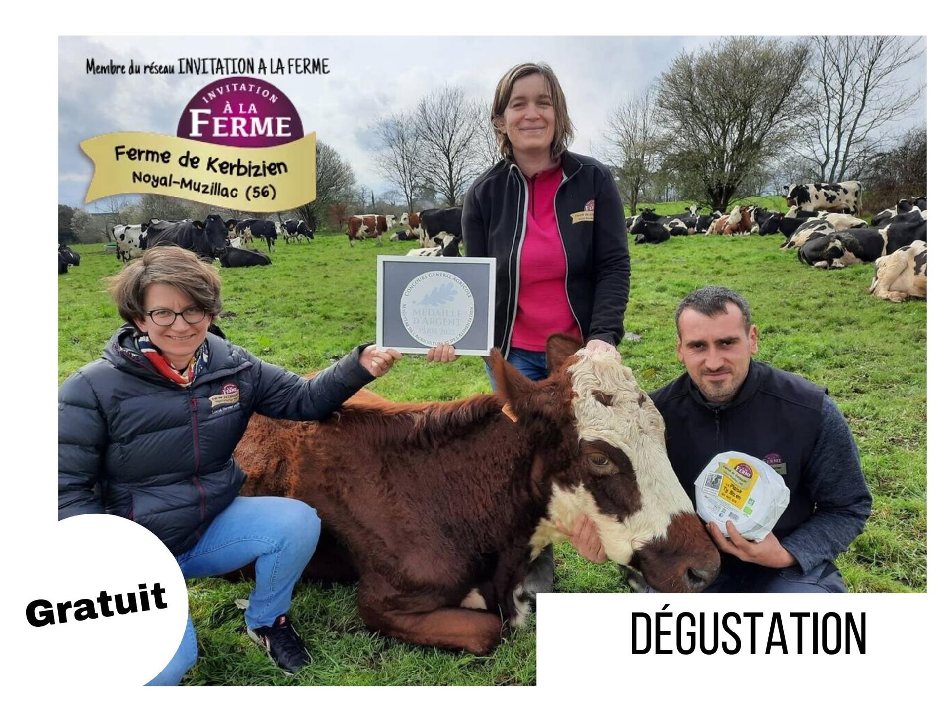 [DÉGUSTATION DE FROMAGES AVEC LA FERME DE KERBIZIEN - LUSCANEN]
