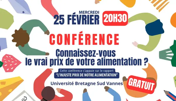 Conférence : connaissez-vous le vrai prix de votre alimentation ? Conférence : connaissez-vous le vrai prix de votre alimentation ?
