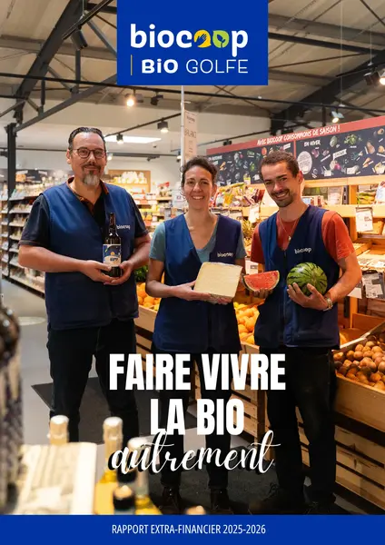 Rapport Extra financier Bio Golfe 2024-2025 Rapport Extra financier Bio Golfe 2024-2025