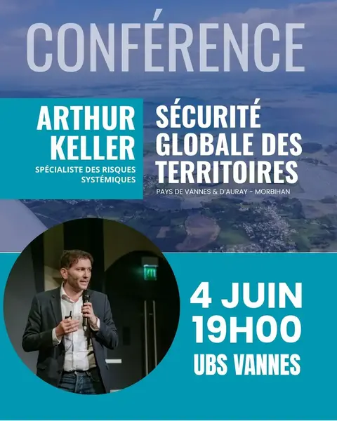 Conférence : "Sécurité Globale des Territoires" avec Arthur Keller Conférence : "Sécurité Globale des Territoires" avec Arthur Keller